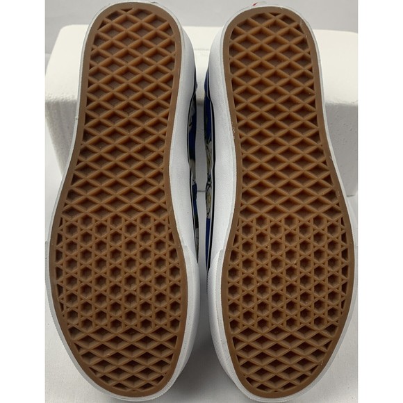 Vans Women's Era Romantic Floral Blue Multicolor Skate Shoes Size 7.5 Men Size 6 - Picture 7 of 7